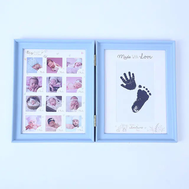Baby Handprint and Footprint Photo Frame Kit