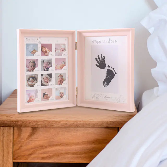 Baby Handprint and Footprint Photo Frame Kit