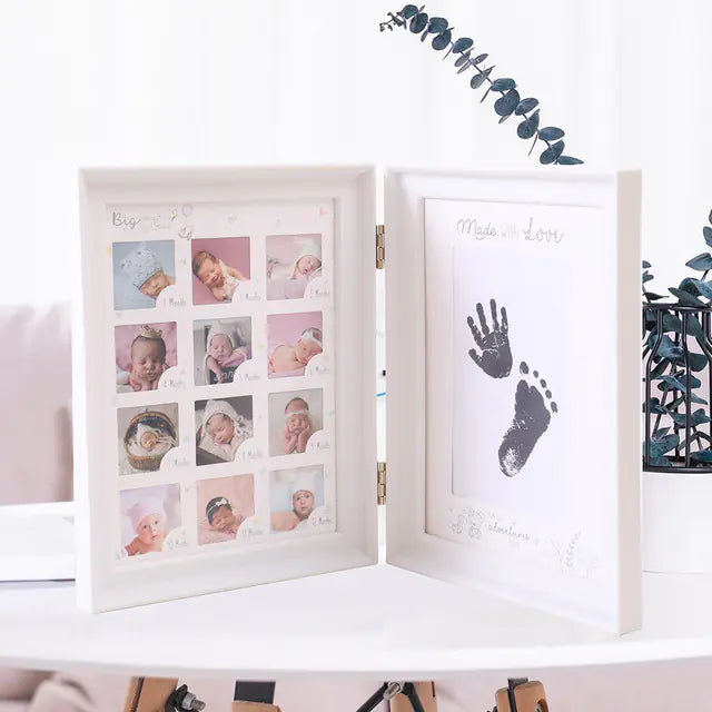 Baby Handprint and Footprint Photo Frame Kit