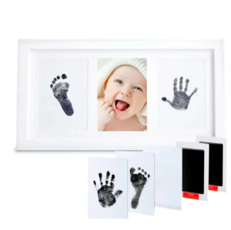 Baby Handprint and Footprint Kit with Frame (Single Item)